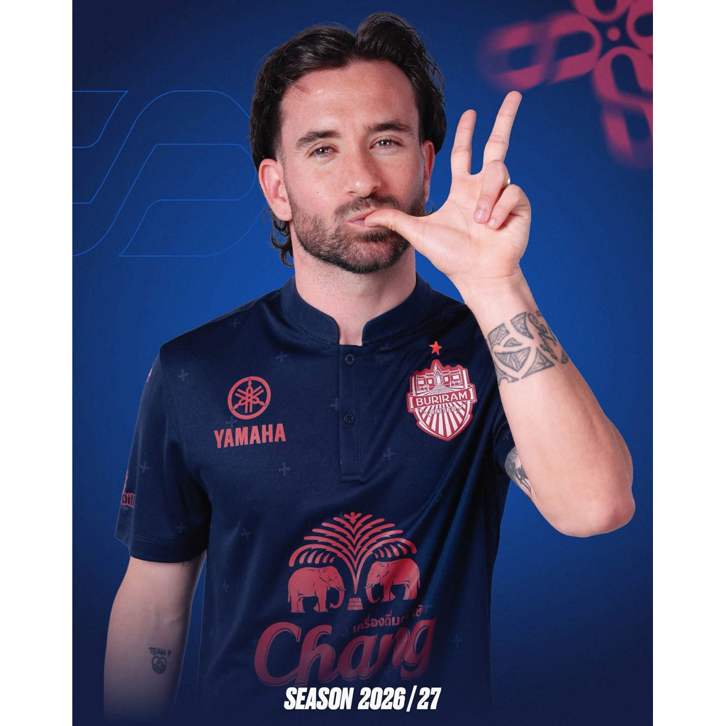 เสื้อเกราะตัวใหม่ของทัพปราสาทสายฟ้า พร้อมแล้ว! BURIRAM UNITED HOME JERSEY 2026/27 💙⚡️