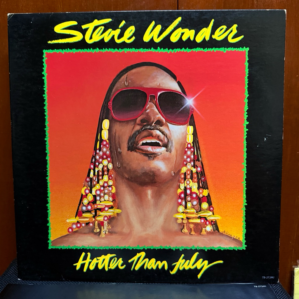 แผ่นเสียง Stevie Wonder•Hotter Than July/1st press ,USA/NM