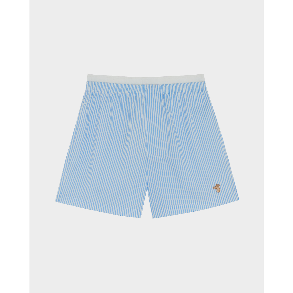กางเกงขาสั้นแต่งแถบคาดเอวแบบซ้อนชั้น SMILEYHOUND LAYERED WAIST STRIPE SHORTS