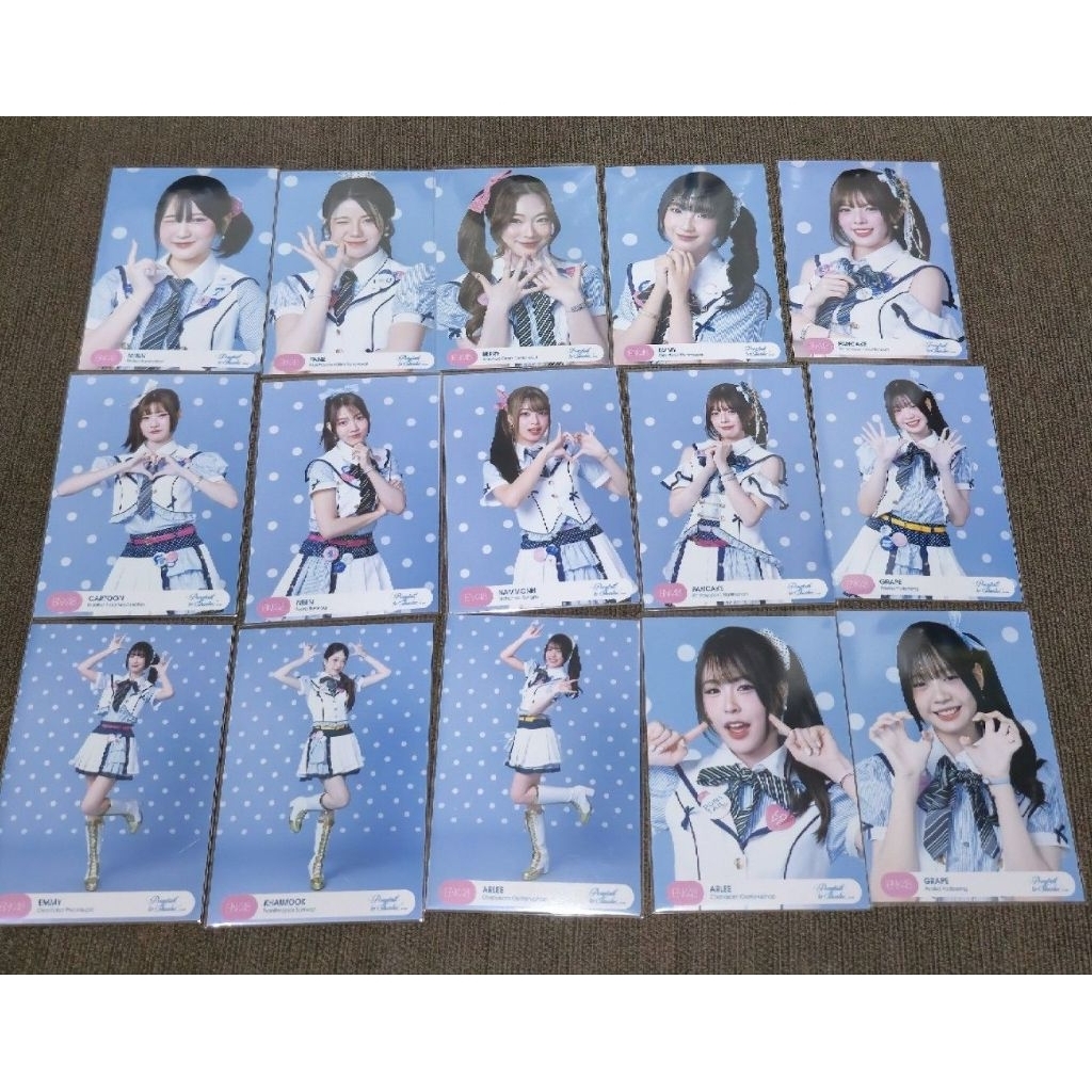 💜BNK48 Photoset💜 ใบเศษ C H F ใบเศษ  6th Album Ponytail to Shushu มี 37 เมมเบอร์