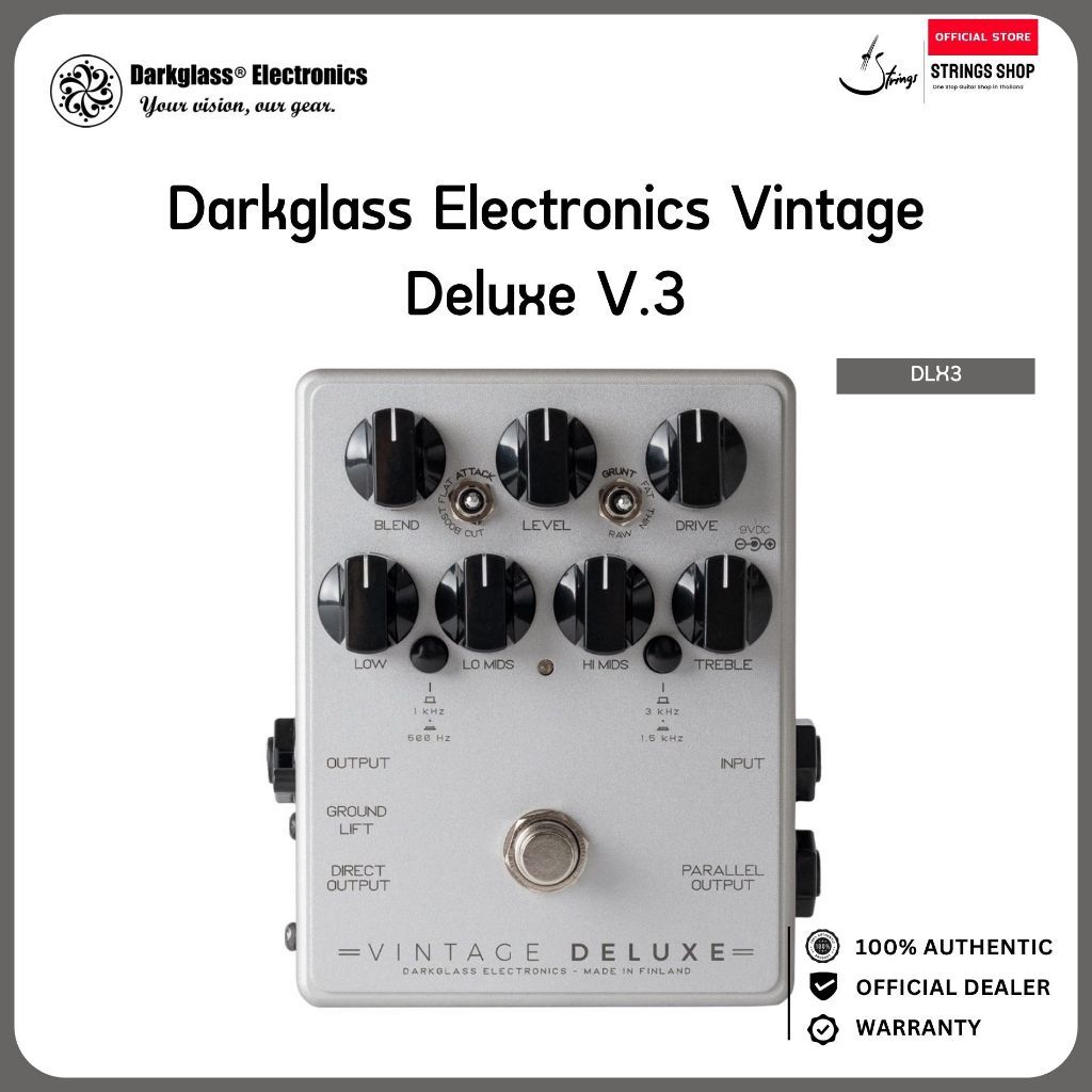 Darkglass Electronics Vintage Deluxe V.3 Bass Overdrive Preamp เอฟเฟคเบส