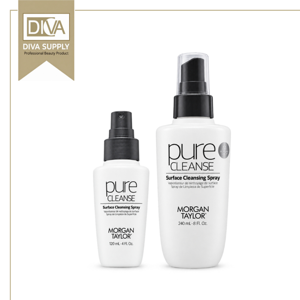 Morgan Taylor Pure Cleanse surface cleansing spray สเปรย์บนเล็บเพื่อทำความสะอาดและเตรียมความพร้อมก่อ