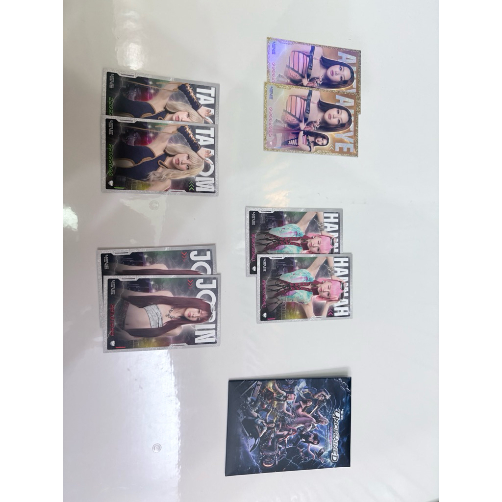 การ์ด4eve Unchainz concert ของแท้100%