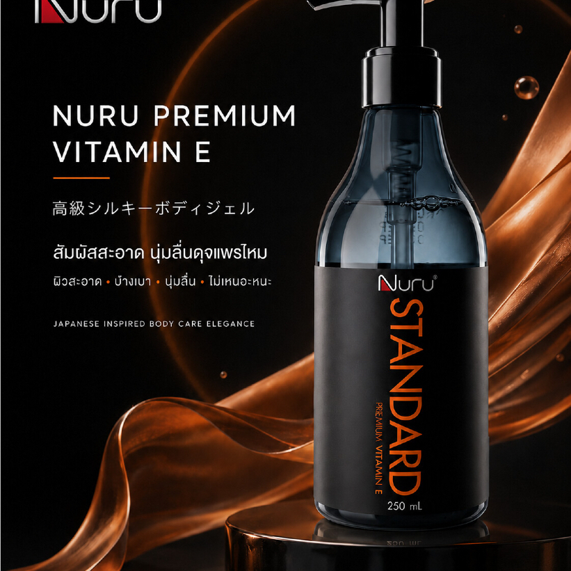 Nuru พรีเมียมวิตามิน อี ( สแตนดาร์ด ) 250 มล