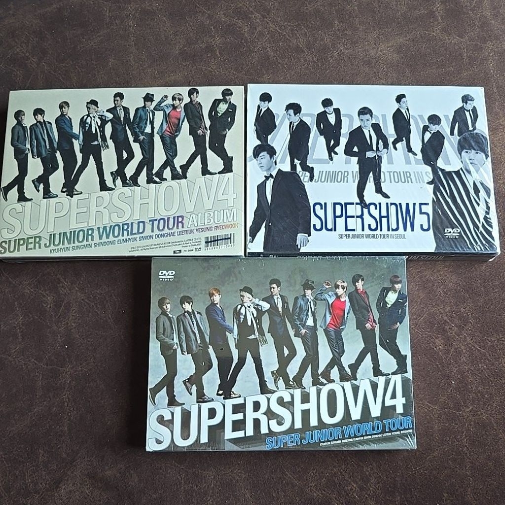 Super Junior Live Album + DVD Concert