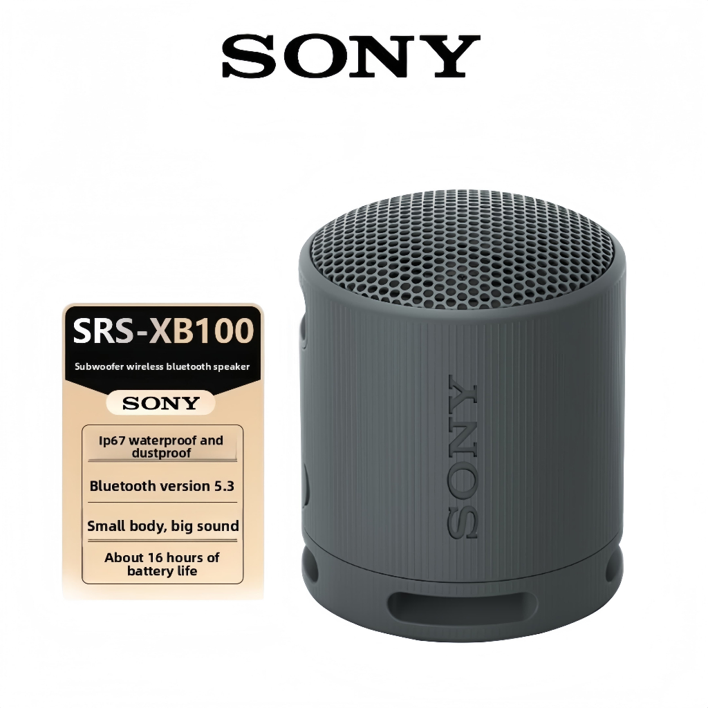 BLUETOOTH SPEAKER (ลำโพงบลูทูธ) SONY XB100