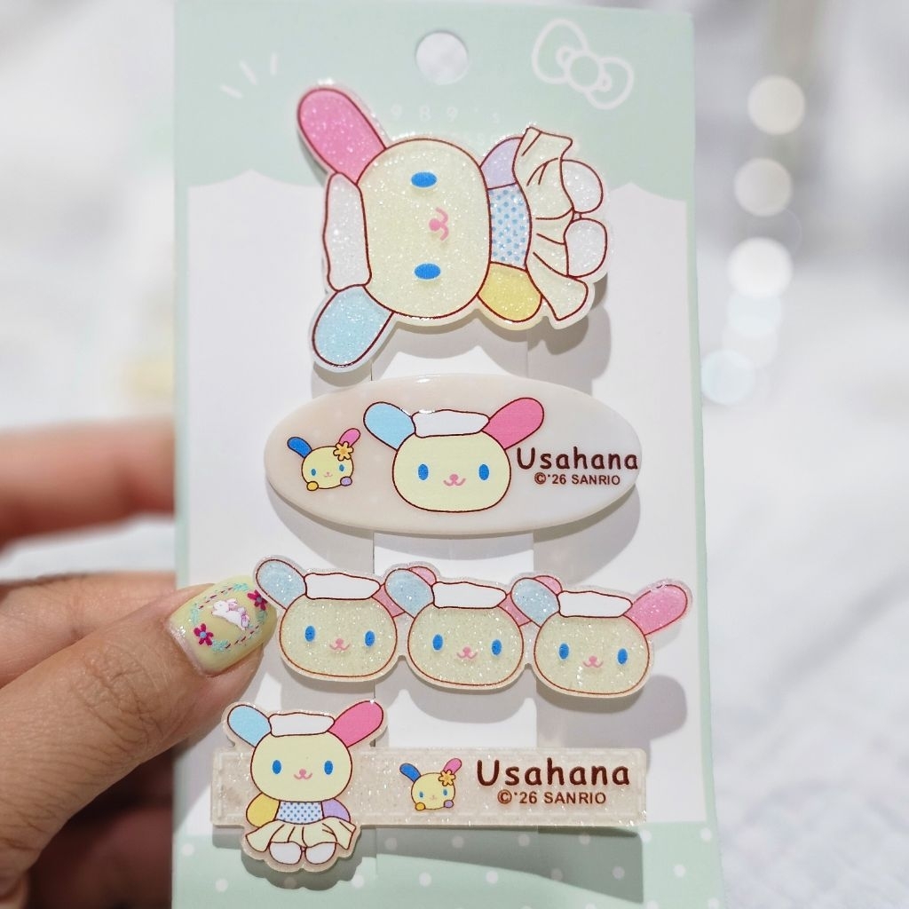🐰กิ๊บกระต่าย Usahana (1เซ็ตมี4ตัว) มือ1✨️