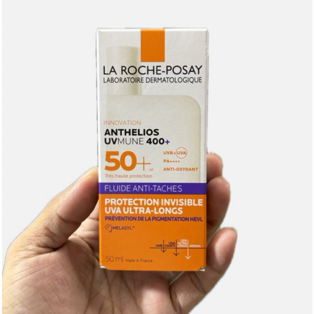 ครีมกันแดด La Roche-Posay Anthelios 50ml ปกป้องผิวจากแสงแดดและจุดด่างดำ