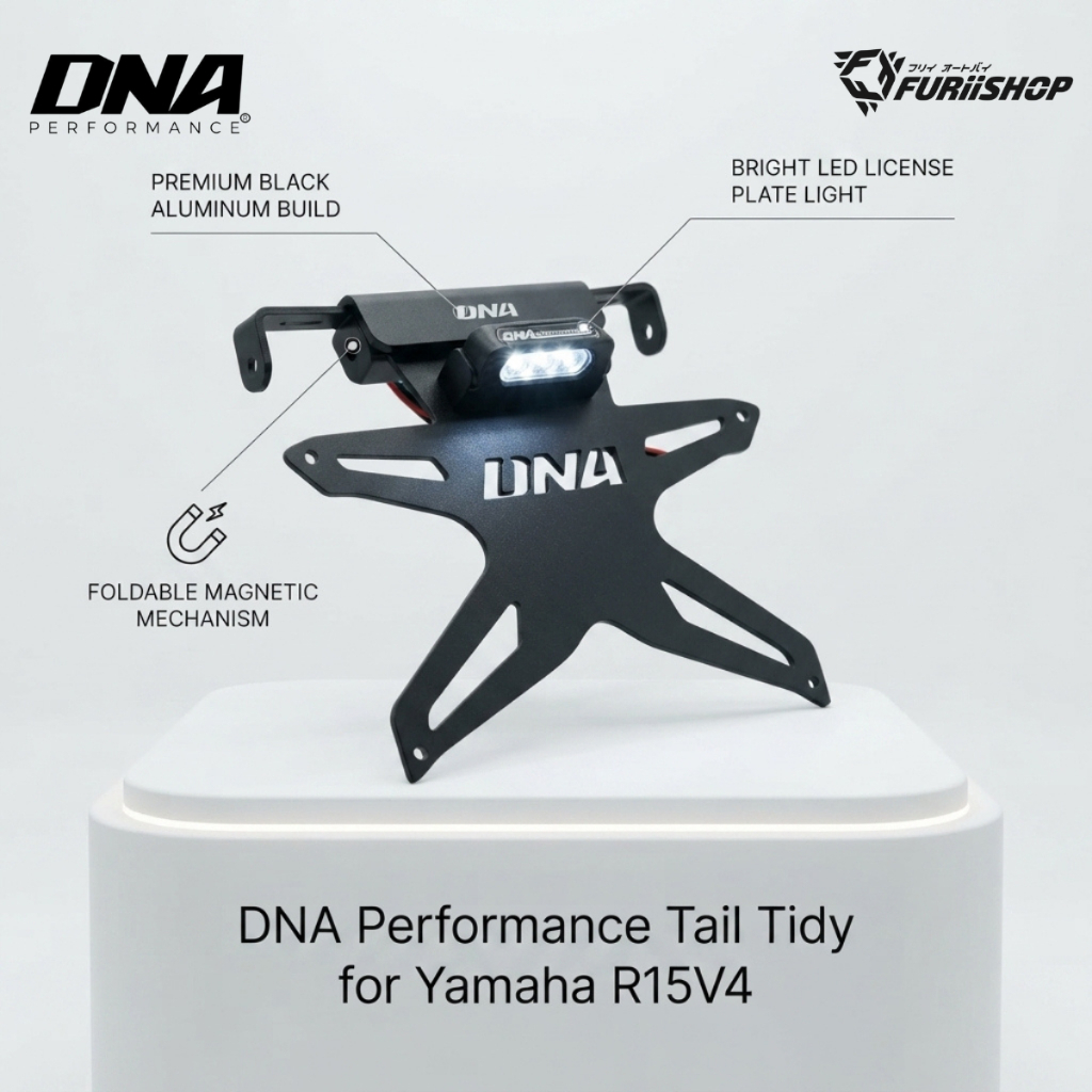 ท้ายสั้นแม่เหล็กพับได้ Tail Tidy DNA Performance รุ่น Evo For Yamaha R15M / R15 V4 (ปี 2023-2024)