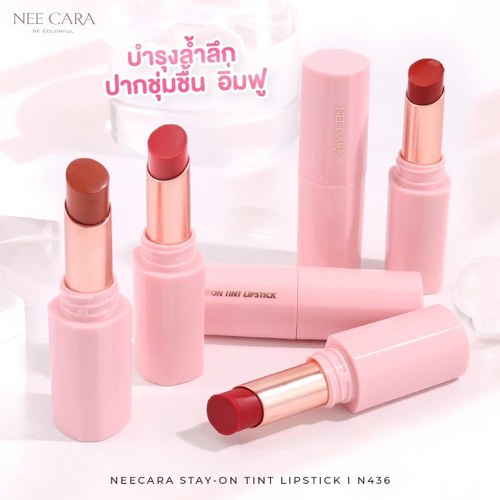 NEE CARA أحمر شفاه تينت Stay-On ‏N436 — صورة 5