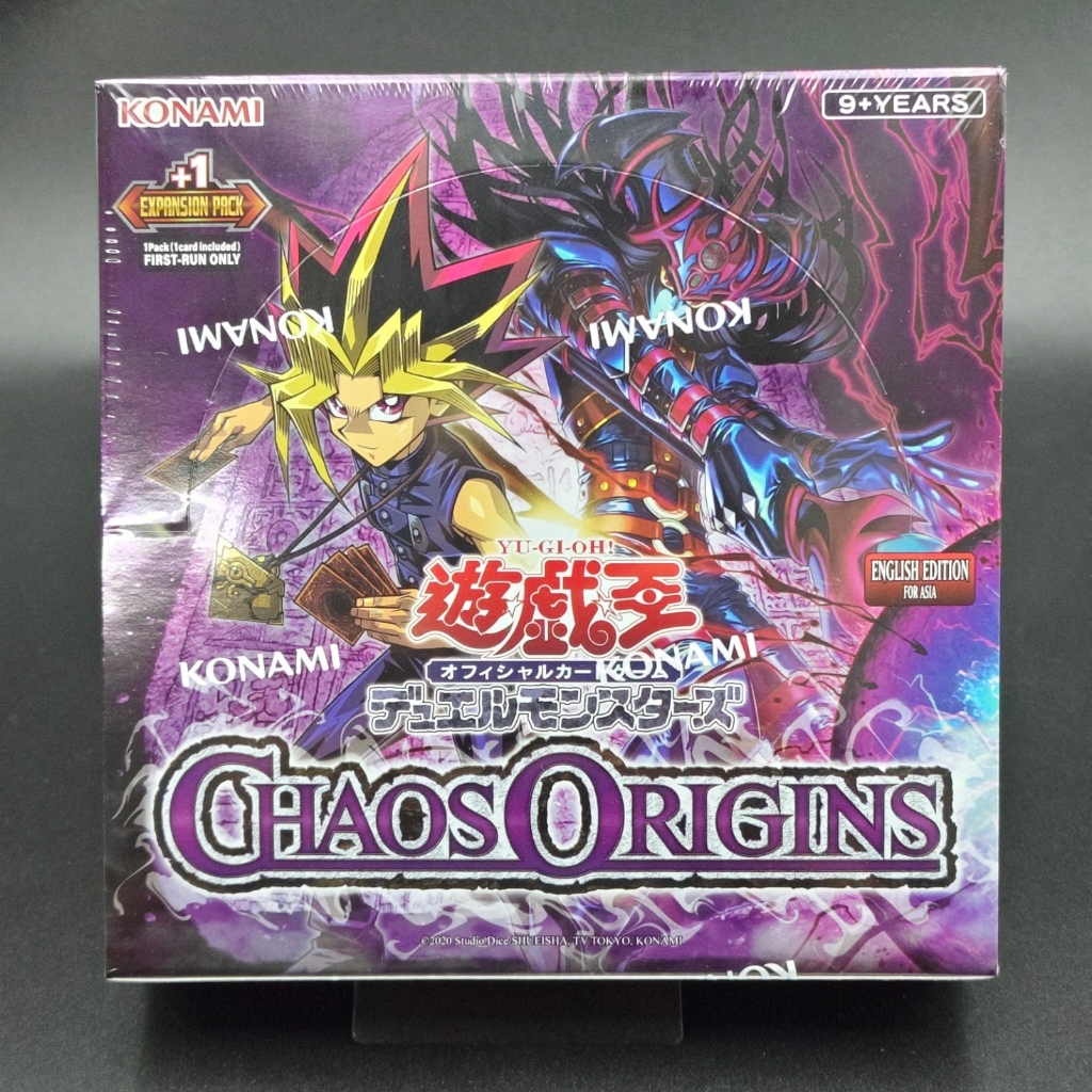 Yugioh CORI [AE] - Chaos Origin Asian-English แบบ Box [ +1 Expansion Pack ]