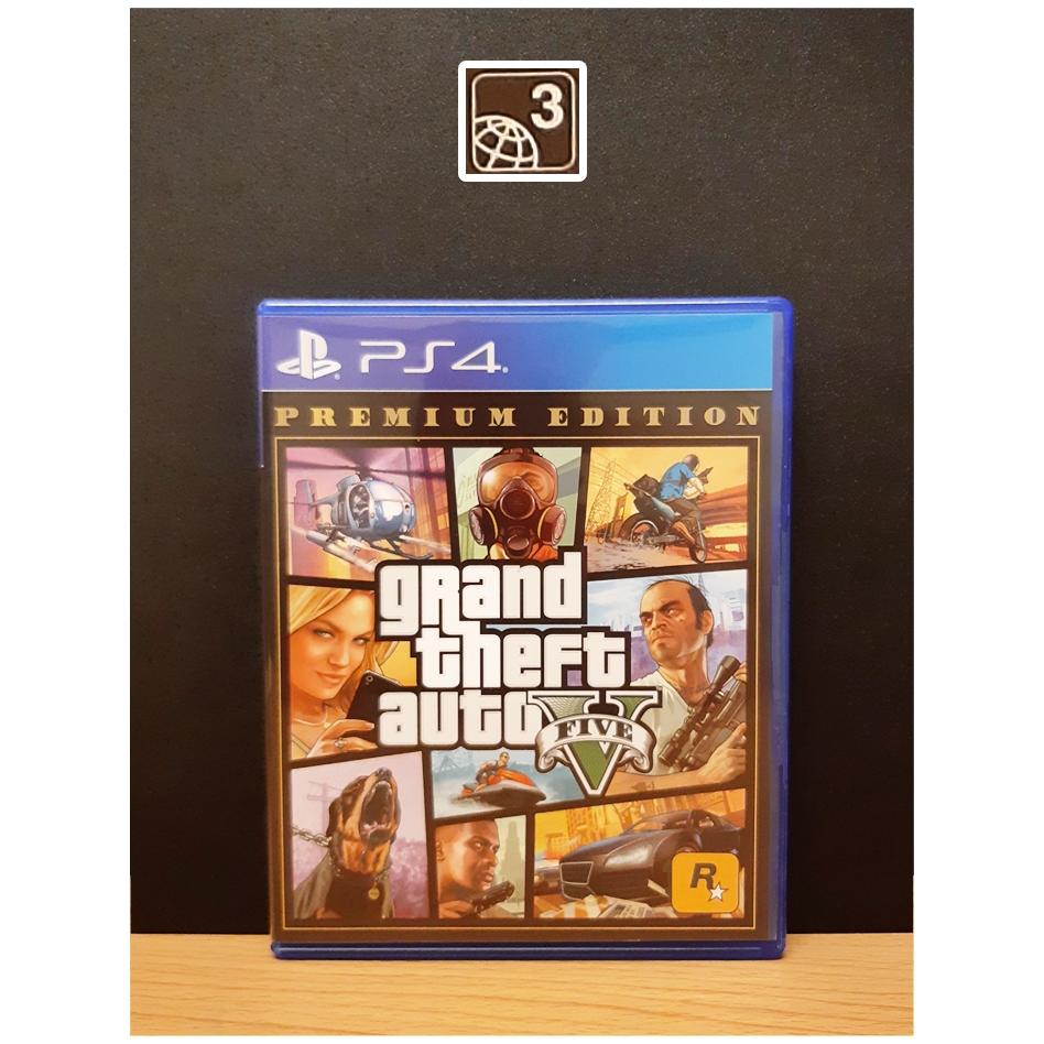 PS4 Games : GTA V Premium Edition มือ2