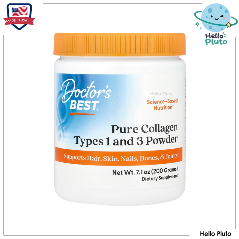 Doctor's Best, Pure Collagen Types 1 and 3 Powder, 7.1 oz (200 g)