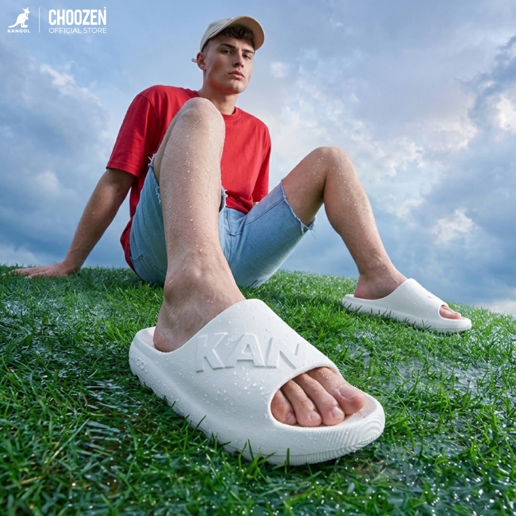 KANGOL شبشب Cloud Slide بنعل سميك للجنسين — صورة 7