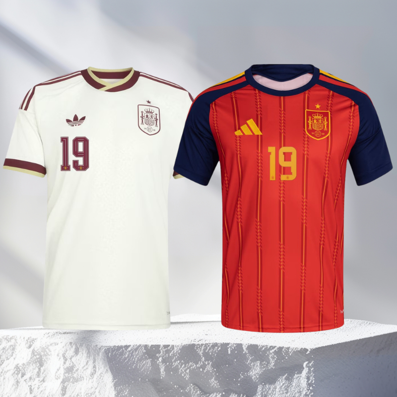 Lamine Yamal Spain National Team adidas 2026 Home/Away Replica Jersey เสื้อฟุตบอล