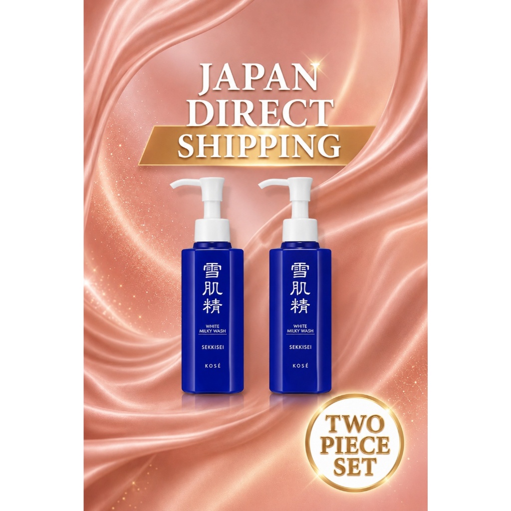 SEKKISEI White Milky Wash Facial Cleanser 140mL Japanese Skincare KOSÉ