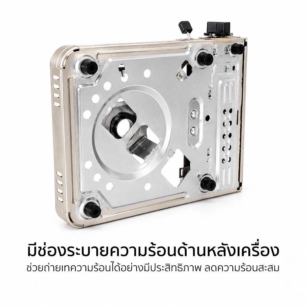 AIKO AK-200SS สีแชมเปญ + AL103   เตาแคมป์ปิ้ง 2.6 kw พร้อม ALTA/AIKO แก๊สสามกระป๋อง แก๊ส เตาแก๊ส thumbnail 7