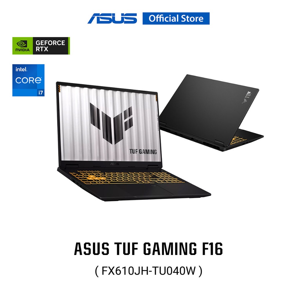 ASUS TUF Gaming F16 (FX610JH-TU040W) 16" Full HD+ 16:10, i7-14650HX, 16GB, 512GB SSD, RTX5050, W11