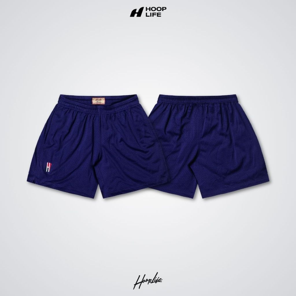 กางเกงขาสั้น กางเกงแฟชั่นเนวสตรีท HoopLife ” Basic - Queen ” Mesh Shorts