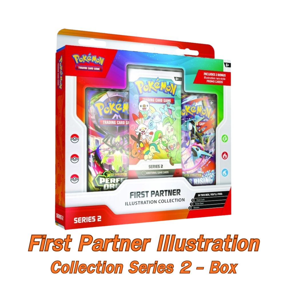 Mega Evolution Collection Set Mega Greninja ex Premium Collection + First Partner Illustration Collection Series 2