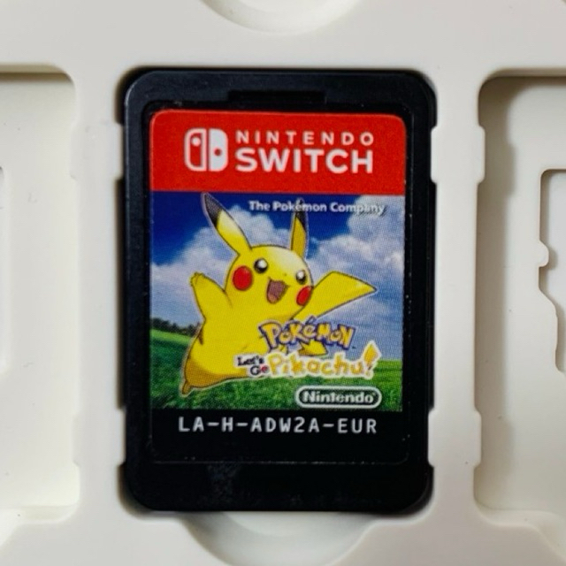 แผ่นเกมส์(มือสอง) | Nintendo Switch  l  Pokemon Let’s go : Pikachu ไม่มีกล่อง