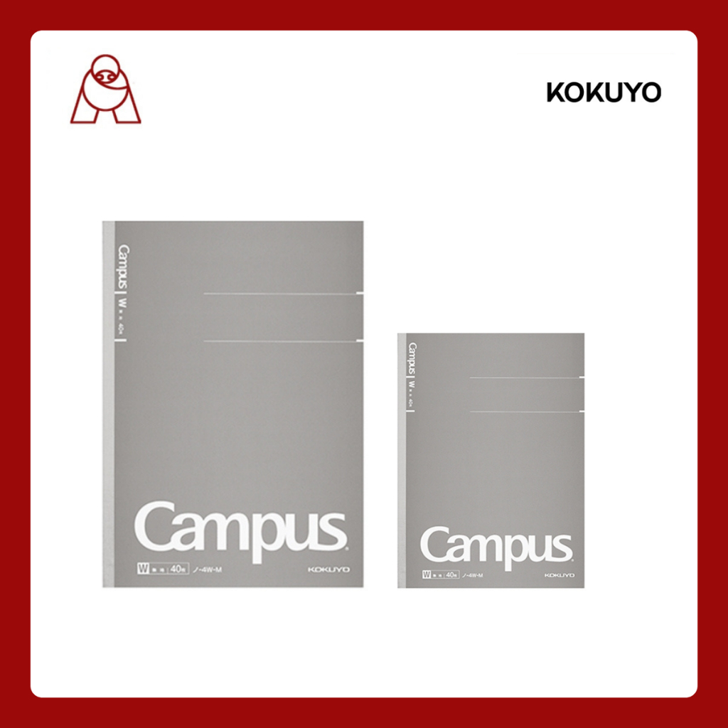 Kokuyo Campus สมุดโน๊ตจดบันทึก แบบไม่มีเส้นขนาด A5 B5