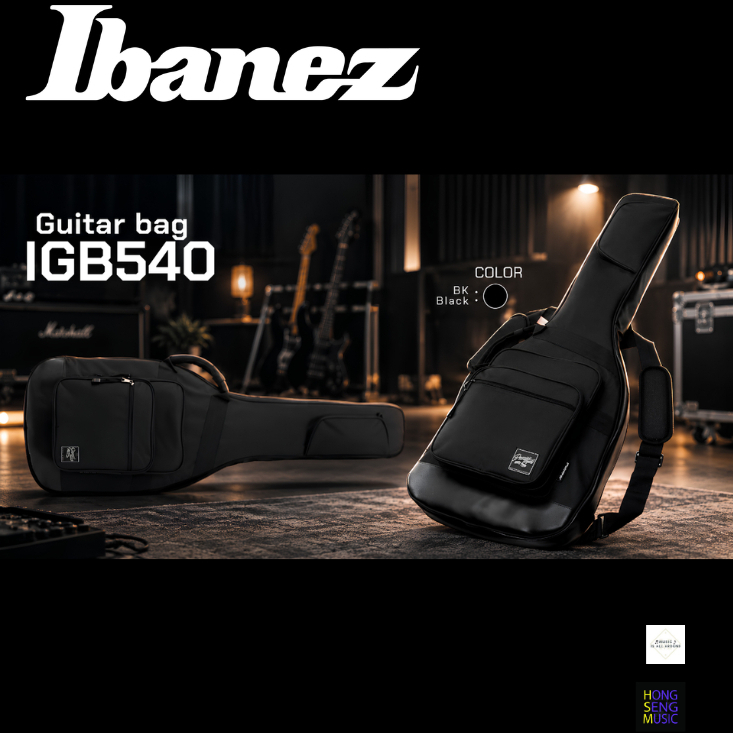 กระเป๋าใส่กีตาร์ไฟฟ้า Ibanez IGB540 สีดำ