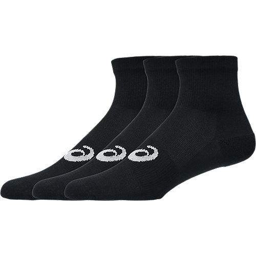 ASICS :  3033C299.001 3 PACK QUARTER SOCK UNISEX ถุงเท้าUNISEX