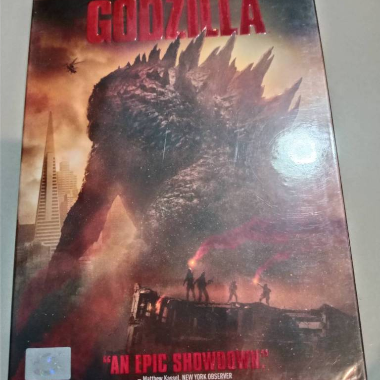 Godzilla 2014 DVD ลิขสิทธิ์แท้มือสองปกสวม ( 2 DISC)