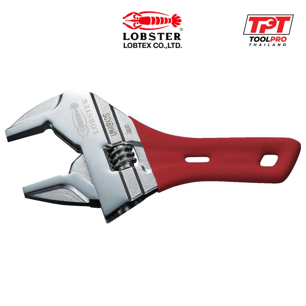 Lobster Lobtex ประแจเลื่อน 190mm Pocket Hybrid Adjustable Wrench X-DRIVE (UM49XDS)
