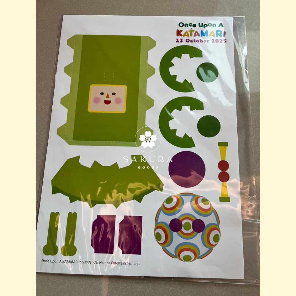มือ1 ของแท้ ตัวต่อกระดาษ Once Upon a Katamari จากงาน Thailand Game Show TGS 2025