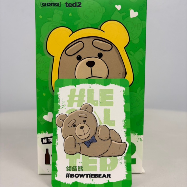 [SALE❗❗] พร้อมส่งจากไทย พวงกุญแจ Ted2 Teddy Bear Action แบบเช็คการ์ด ของแท้100%