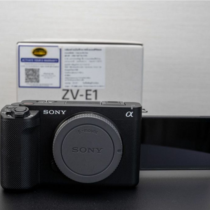 Sony ZV-E1 8000 บาท กล้อง Vlog Fullframe เครื่องประกันศูนย์ไทย 12/2568 สภาพสวยสภาพ99.99%🤍⭐️ตัวอย่างท