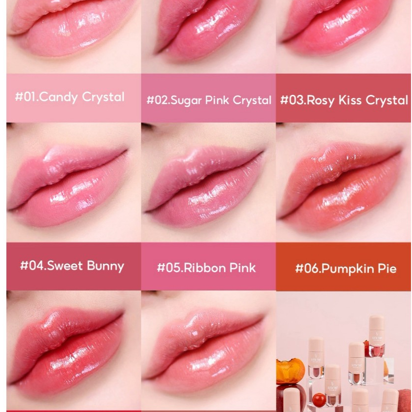 [ร้านบริษัท] ลิปกลอส โคทา กลอส Kota Gloss บางเบา ฉ่ำวาว ชุ่มชื้น สเตนติดทน