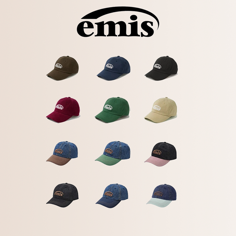 Emis Cotton/Cowboy Cap ปักโลโก้ แฟชั่นและสบายๆ