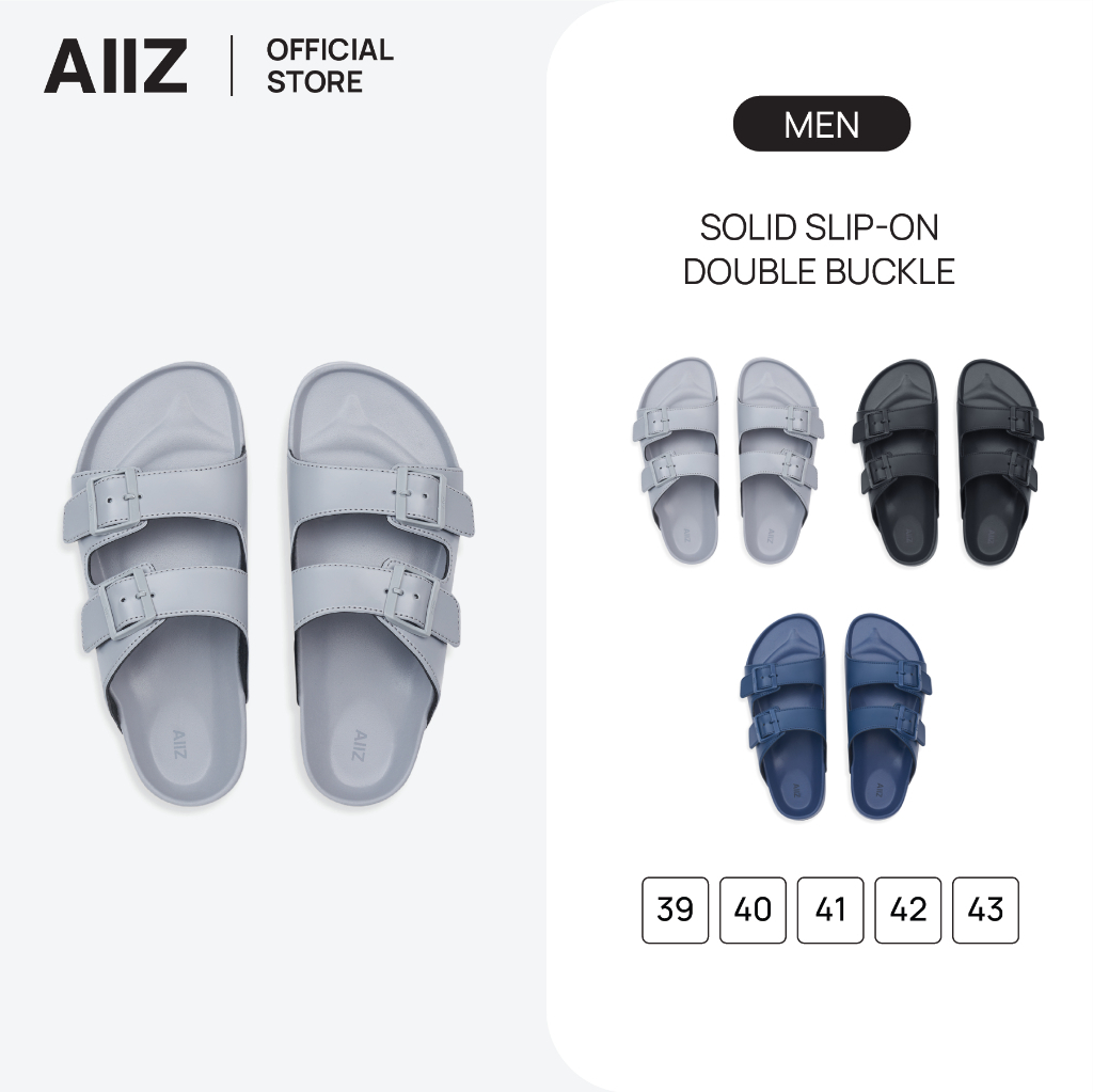 AIIZ (เอ ทู แซด) - AIIZ รองเท้าแตะแบบสวมสายคู่