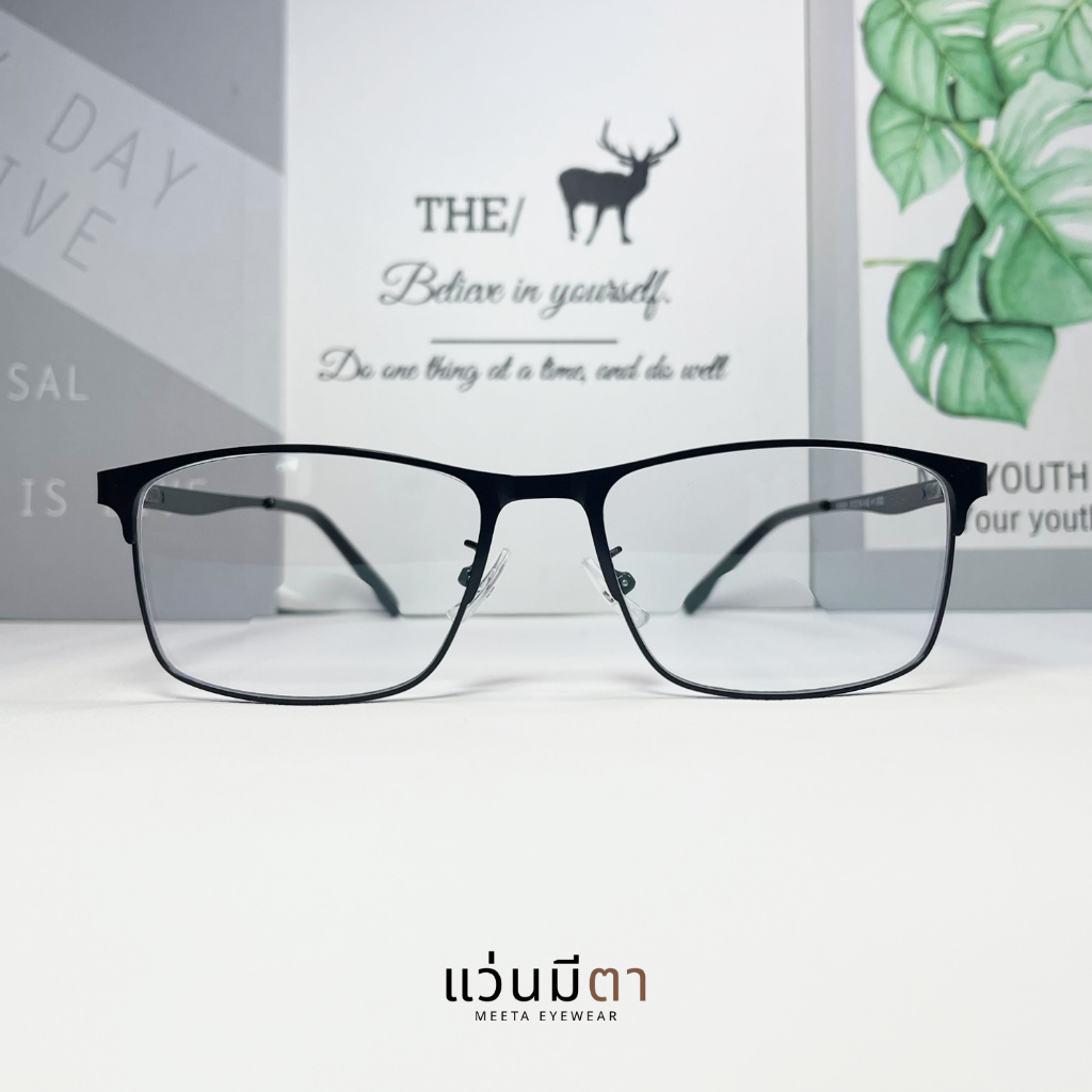 2เลนส์_ใส่เดินได้_กรอบดำ_สายตายาว_มองใกล้-ไกลในแว่นเดียว_2L11