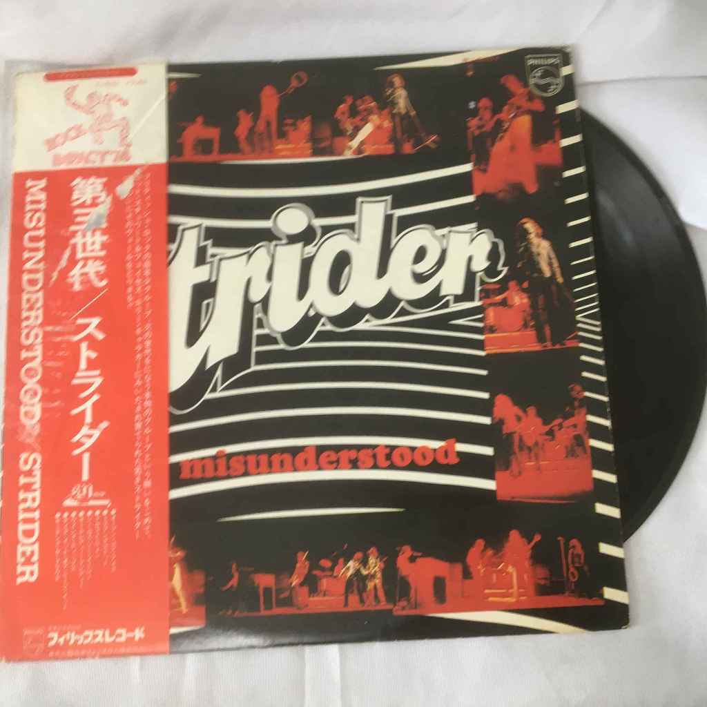 Misunderstood - Strider แผ่นเสียงไวนิว LP ขนาด 12 นิ้ว K662