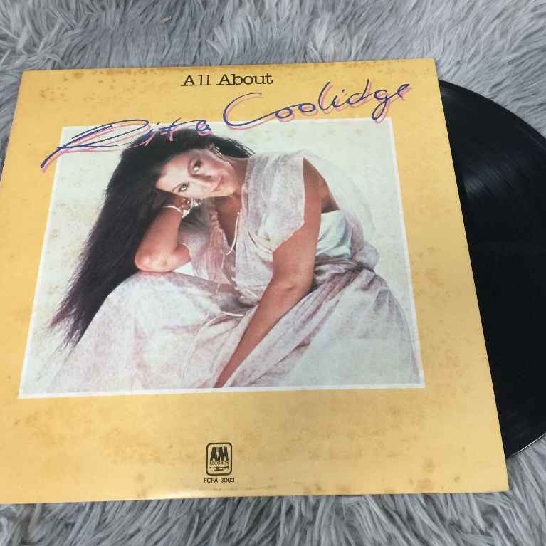 All About Rita Coolidge - Rita Coolidge ขนาด 12 นิ้ว LP G099