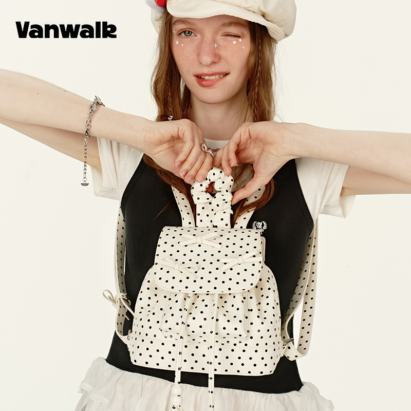 Vanwalk，(LP，ส่งจากไทย）， Handbag Series V2920 Girls Small Backpack, Womens Backpack, Small Bag