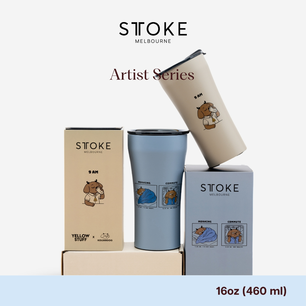 Sttoke Melbourne - Tumbler Special Collection Carter x Artist กระบอกน้ำลายพิเศษ