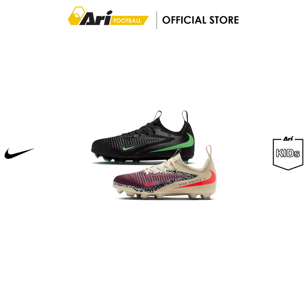 NIKE JR PHANTOM 6 LOW ACADEMY FG/MG - รองเท้าฟุตบอล เด็ก ไนกี้ PHANTOM 6 LOW (ARIFB)