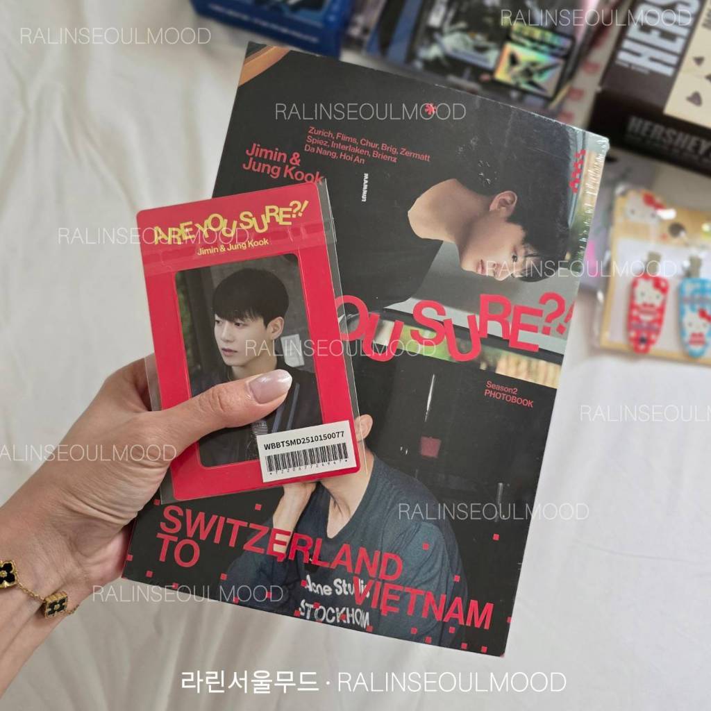 (พรีออเดอร์) Jimin x Jungkook - Is this right?! Season 2 PHOTOBOOK+ Weverse JP Gift รหัสสินค้า DTR-K