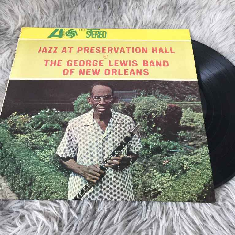 George Lewis - Jazz at Preservation Hall ขนาด 12 นิ้ว LP G106