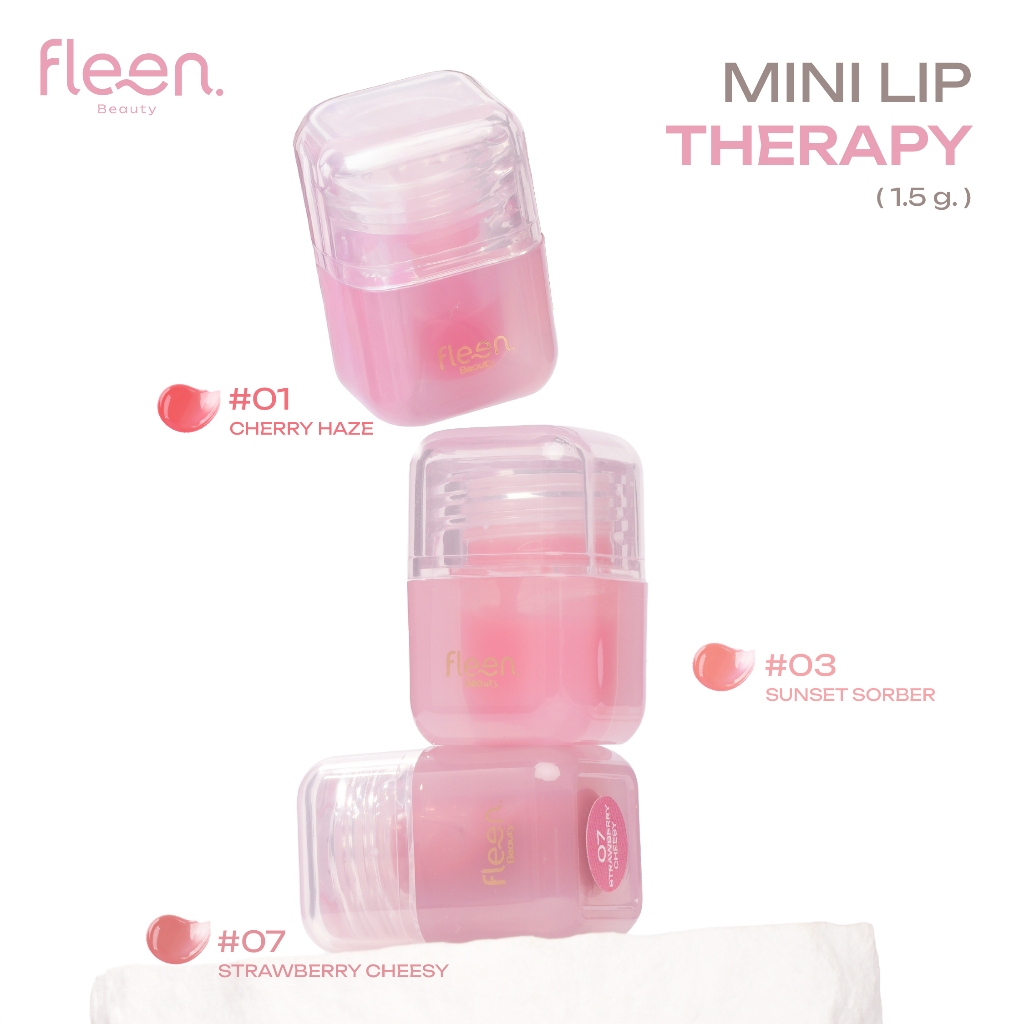 [สินค้าสมนาคุณ] Fleen Beauty Inner Glow Lip Therapy Mini | อินเนอร์ โกลว์ ลิป เทอราพี มินิ