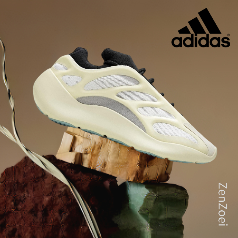 (ของแท้ 100%) 💯 adidas originals Yeezy boost 700 V3  Azael  beige Low Sneakers  FW4980-2022