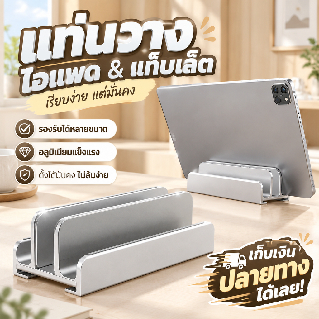 อลูมิเนียมแล็ปท็อปผู้ถือ,ลื่น1/2/3สล็อตแนวตั้งแล็ปท็อปยืน,หนักที่มั่นคงสวมทนประหยัดพื้นที่สก์ท็อปโน๊ตบุ๊คท่าเรือโต๊