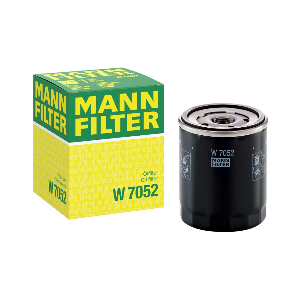 [แท้ 100% / Germany] ไส้กรองน้ำมันเครื่อง MANN FILTER W7052 VW Caravelle T5 T6 Transporter Multivan