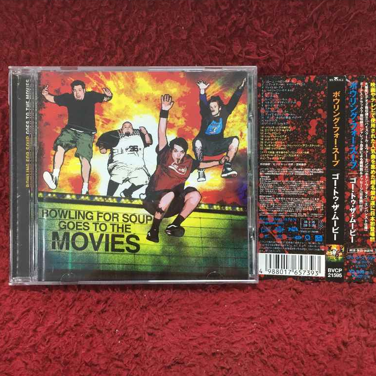 CD Bowling For Soup Goes To The Movies  สภาพตามรูปปก ZIN6-27