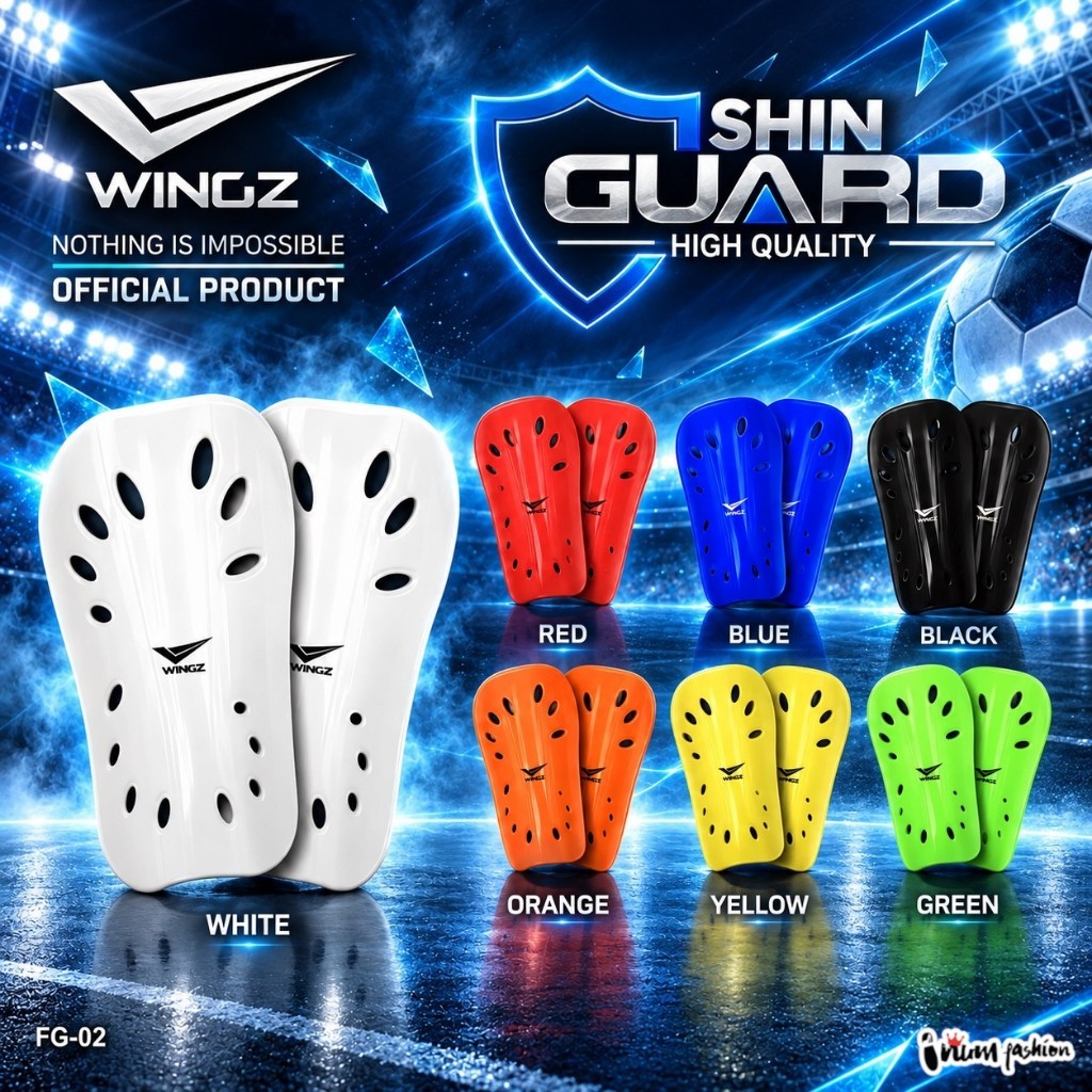 NFshoes สนับแข้ง WINGZ ปกป้องแข้งสำหรับ กีฬาฟุตบอล รุ่นไม่มีสายรัด พร้อมส่ง กลางแจ้ง Sport